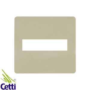 Placa 4x4 Bege 2 Postos Orion Schneider S730201064