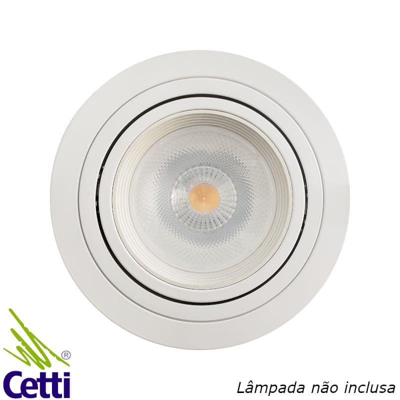 Spot de Embutir Branco Redondo p/ PAR30 Save Energy SE-330.1057 Spot de Embutir Branco Redondo p/ PAR30 Save Energy SE-330.1057