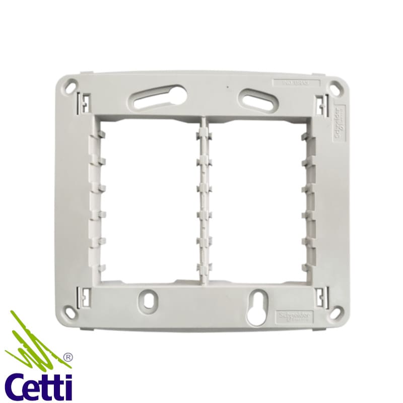 Suporte para Placa 4x4 Miluz Schneider S3B76140 Suporte para Placa 4x4 Miluz Schneider S3B76140