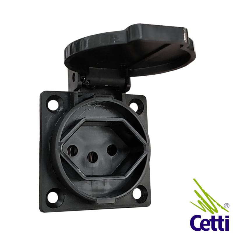 tomada-embutir-20a-preta-tampa tomada-embutir-20a-preta-tampa