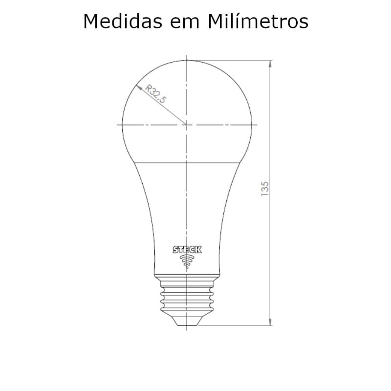 medidas-lampada-bulbo-12w-rgb-smarteck medidas-lampada-bulbo-12w-rgb-smarteck