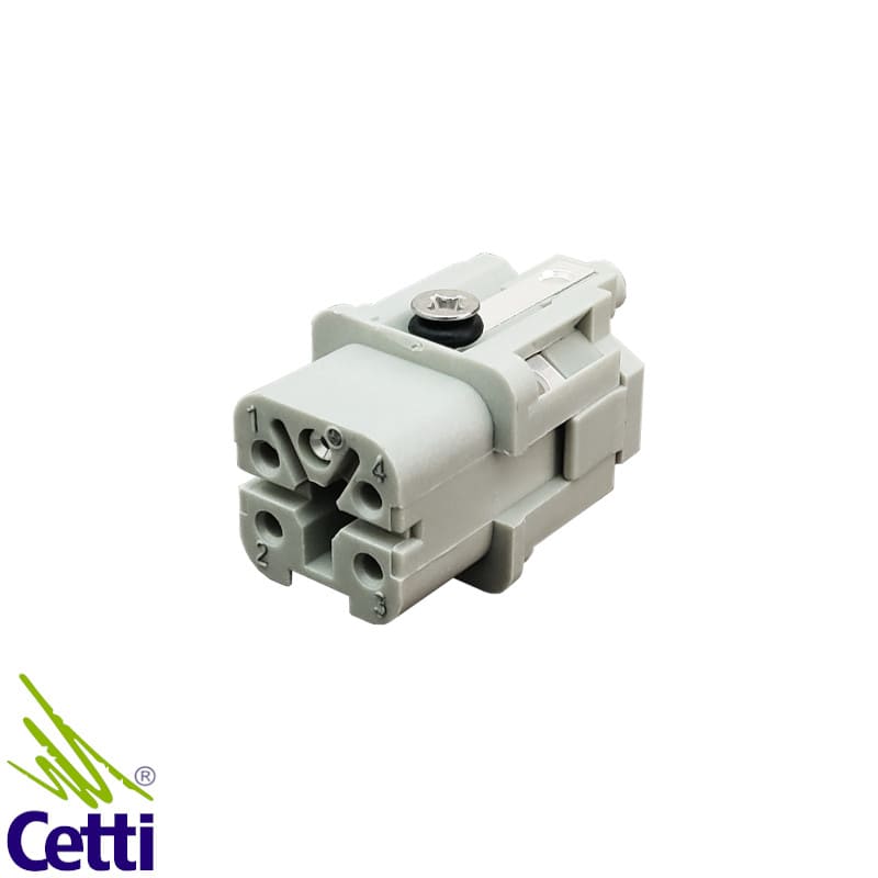 Tomada Multipolar Fêmea 4 Pinos 10A Tomada Multipolar Fêmea 4 Pinos 10A