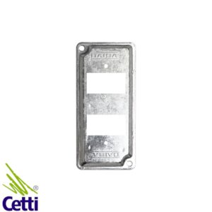 Tampa para Condulete de 1 Polegada 2 Postos Separados Daisa