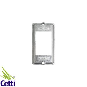 Tampa para Condulete de 1/2 a 3/4 de Polegada 3 Postos Daisa