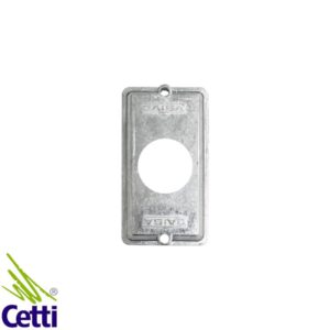 Tampa para Condulete de 1/2 a 3/4 de Polegada para Tomada Redonda Daisa