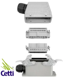 tomada multipolar 16 pinos base alta completa