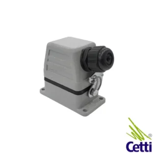 Cetti Materiais Elétricos 54 tomada multipolar 6 pinos base baixa e saída lateral