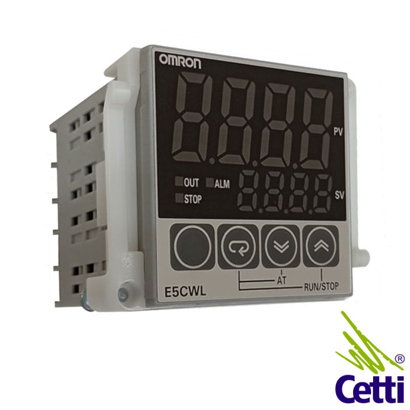 Controlador de Temperatura Digital 250VCC-CA 3A com Saída a Relé e Entrada a Termopar Omron E5CWL RTC Controlador de Temperatura Digital 250VCC-CA 3A com Saída a Relé e Entrada a Termopar Omron E5CWL RTC