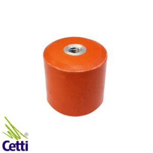 Isolador Paralelo 40x40 com Rosca de 3/8