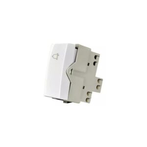 Módulo de Interruptor Campainha Branco 10A 250V Sleek MarGirius 16053