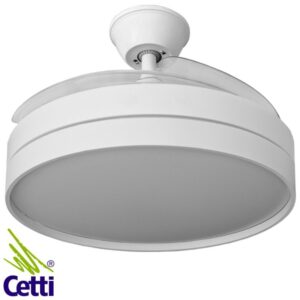 Ventilador Teto Controle Remoto e Plafon LED Opus HM36472