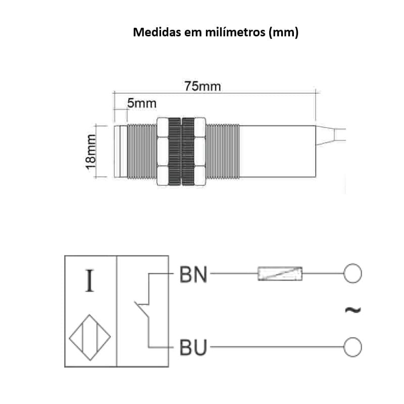 medidas-sensor-fotoeletrico-m18-esquema-eletrico-nf medidas-sensor-fotoeletrico-m18-esquema-eletrico-nf