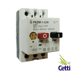 Cetti Materiais Elétricos 26 Disjuntor Motor Moeller de 0,1 a 0,16A PKZM 1-0,16