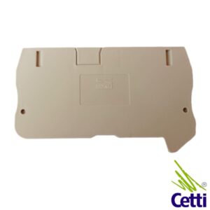 Cetti Materiais Elétricos 43 Tampa para Borne Mola Fusível 4 mm² Dinkle DP4C-TFU