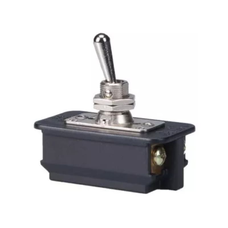 Chave Liga/Desliga Bipolar com Alavanca Metálica 20A MarGirius CS-301A Chave Liga/Desliga Bipolar com Alavanca Metálica 20A MarGirius CS-301A