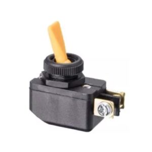 Chave Liga/Desliga Unipolar Amarela com Alavanca de Nylon 6A MarGirius CS-301D