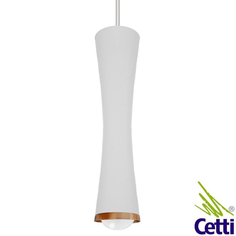 Lustre Pendente Redondo Branco e Cobre Pequeno Montreal 11056 Nobre Lustre Pendente Redondo Branco e Cobre Pequeno Montreal 11056 Nobre