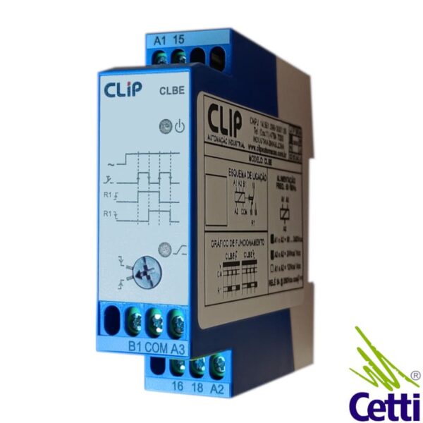 Relé Temporizador CLIP CLBE para Controle de Borda de Subida e Descida ...