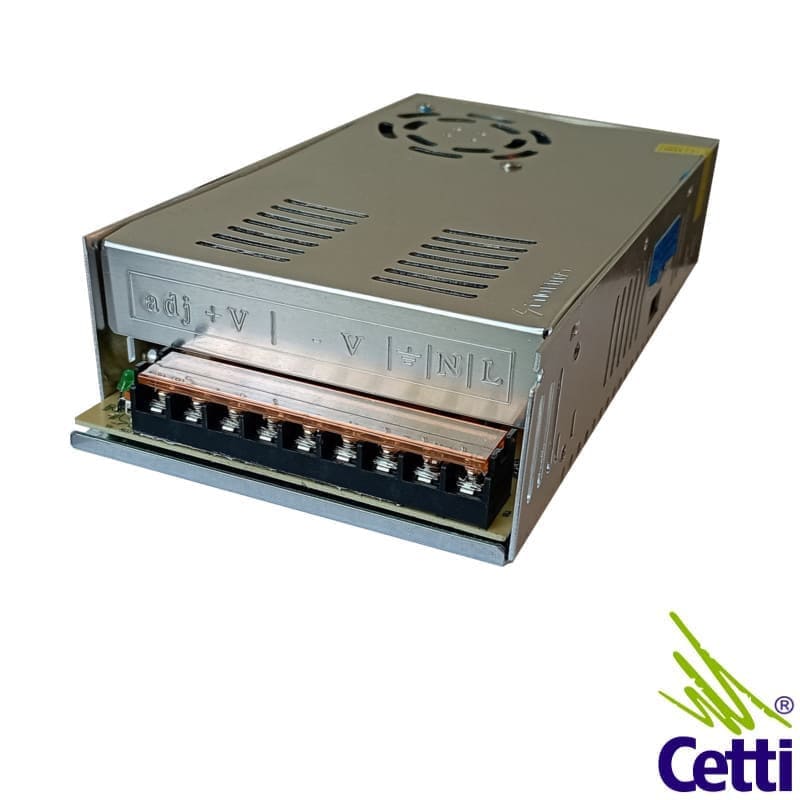 Fonte de Alimentação Chaveada 24VCC 15A 360W Fonte de Alimentação Chaveada 24VCC 15A 360W