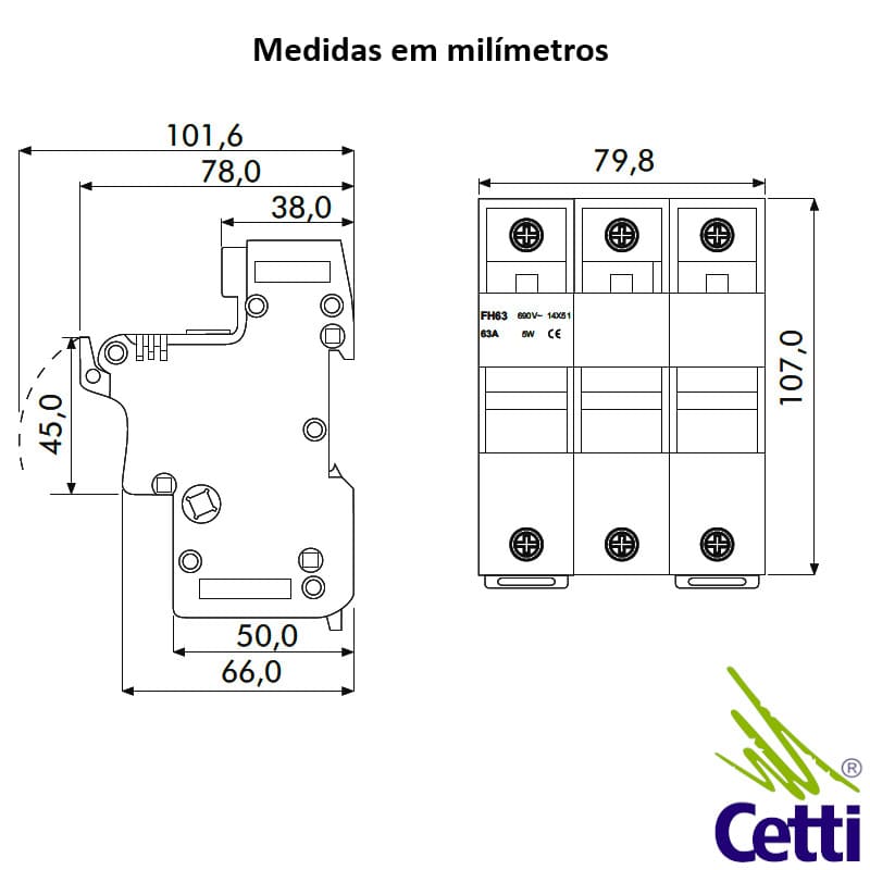 medidas-base-fusivel-metaltex-fh63cartucho-14x51-63a medidas-base-fusivel-metaltex-fh63cartucho-14x51-63a