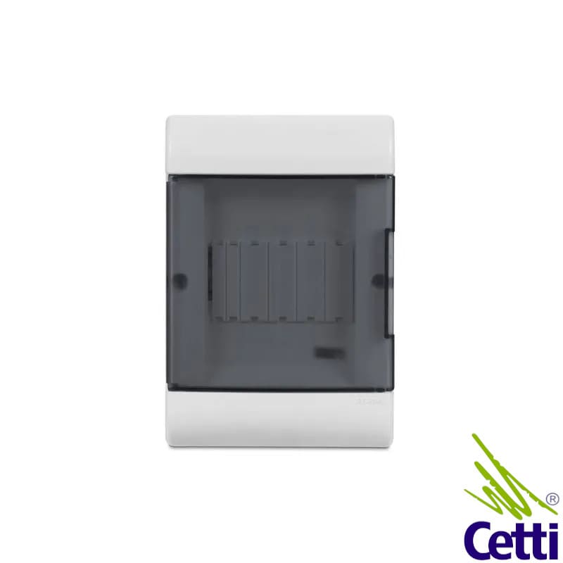 Quadro de Distribuição Elétrica de Embutir 5 Polos Steck SCM5TBR Quadro de Distribuição Elétrica de Embutir 5 Polos Steck SCM5TBR