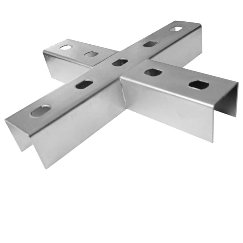 Emenda Perfilado 38x38 X Interna Galvanizada