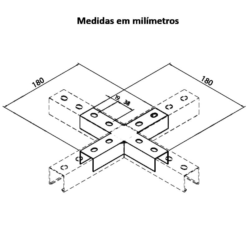 medidas-desenho-mecanico-emenda-perfilado-x-interna-38x38-galvanizado