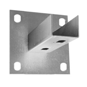 Cetti Materiais Elétricos 56 Sapata para Perfilado 38x38 mm Externa 4 Furos