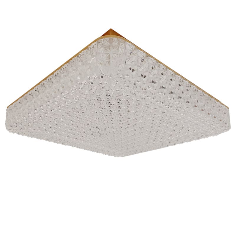 Plafon LED Quadrado Moderno Troca Cor e Controle Remoto Opus OPS87401 Plafon LED Quadrado Moderno Troca Cor e Controle Remoto Opus OPS87401