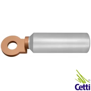Cetti Materiais Elétricos 31 terminal bimetálico cobre e alumínio m13 compressão conexão elétrica segura
